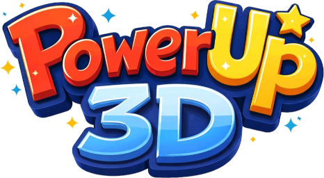 PowerUp3D Logo
